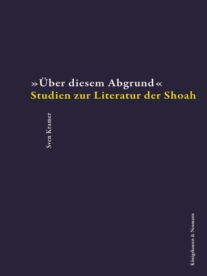 cover image of »Über diesem Abgrund«